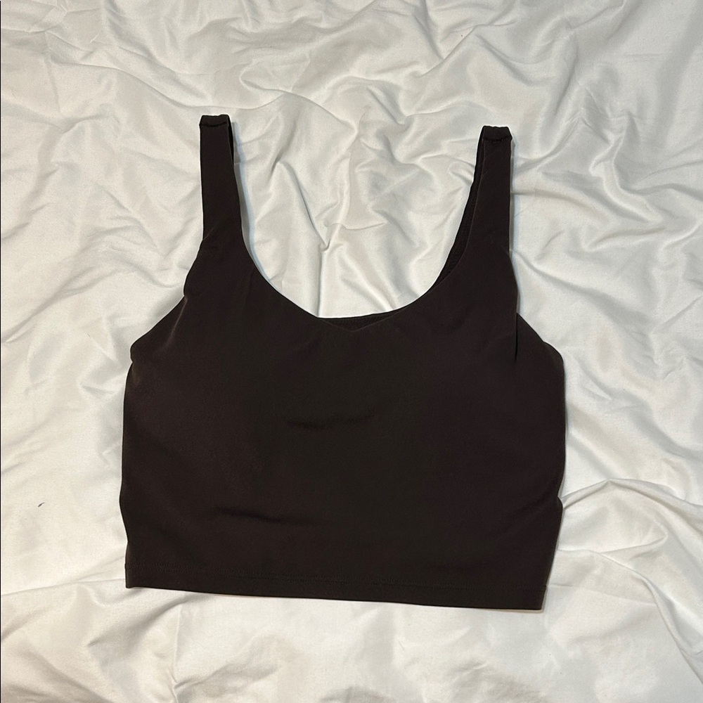 Brown Cropped Tank Top from Aerie